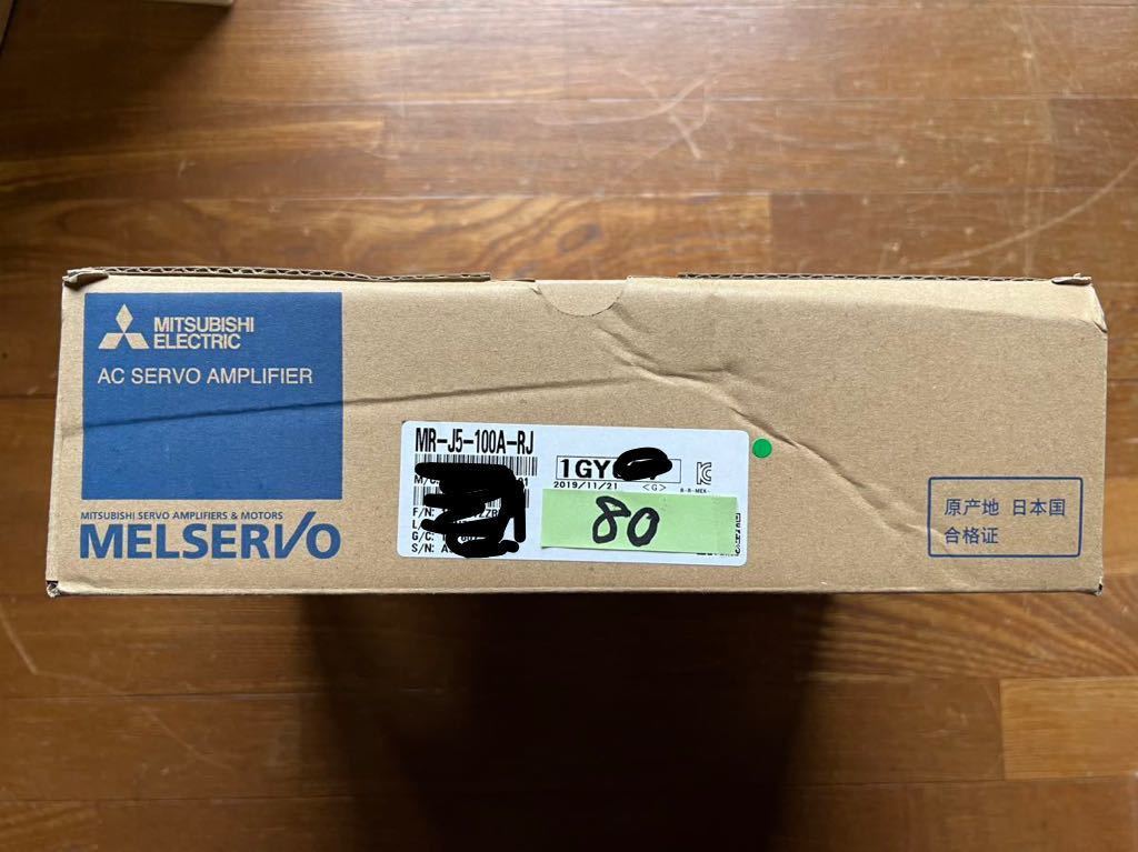 未使用品】三菱 MITSUBISHI MR-J5-100A-RJ サーボアンプ 汎用