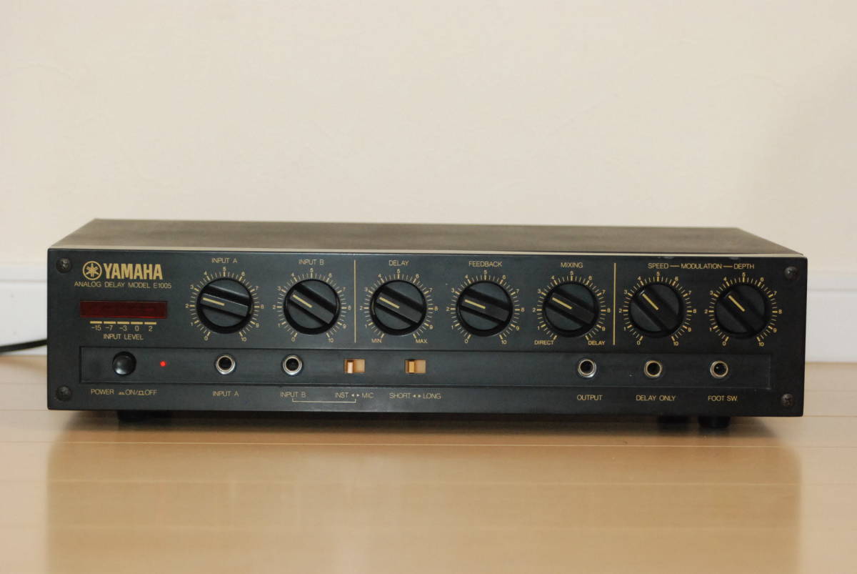 YAMAHA E1005 Analog Delay. 動作良好、お勧めします