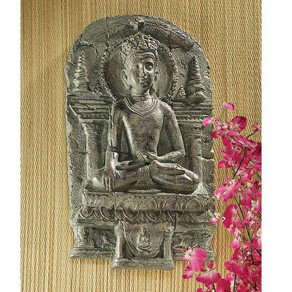 売れ筋新商品 古代南アジアの証人 クメール仏 壁彫刻 彫像 レプリカ