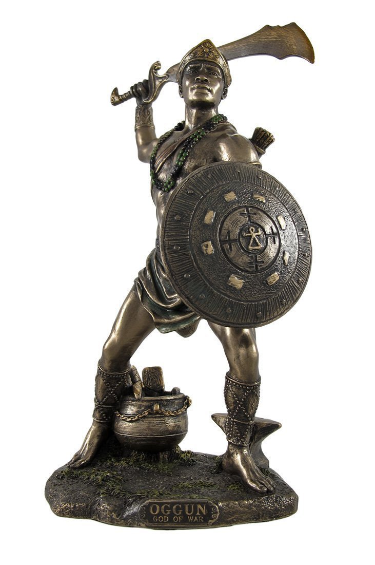 2022年レディースファッション福袋特集 彫刻/Veronese 戦争、製鉄と狩猟の神、オッグンの彫像 ヴェロネーゼ製ブロンズ風 Bronzed (輸入品 War of God Oggun エスニック 2022年レディースファッション福袋特集 彫刻/Veronese 戦争、製鉄と狩猟の神、オッグンの彫像 ヴェロネーゼ製ブロンズ風 Bronzed (輸入品 War of God Oggun エスニック