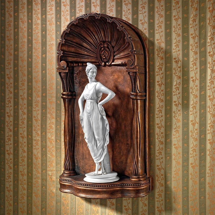 ポーリ・パレス クラシック建築壁 ニッチ、壁龕(へきがん)彫刻 彫像/ 貴賓室 応接室 VIPルーム 美術館(輸入品)
