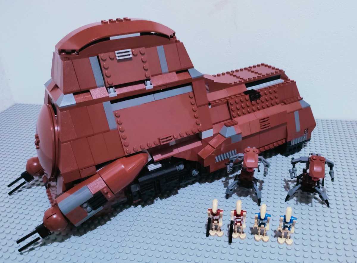 STAR WARS 7662 通商連合 MTT 大型兵員輸送車 バトルドロイド ナブーの