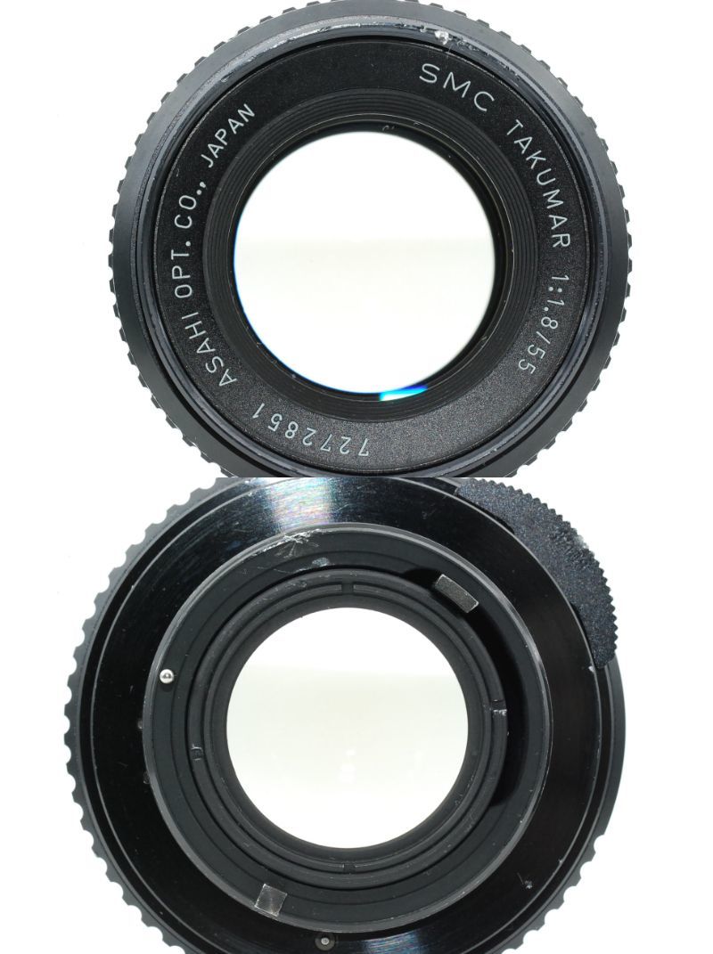 ☆完動品☆ PENTAX ペンタックス SPF / SMC TAKUMAR 55mm f1.8レンズ