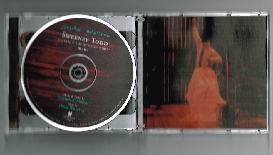 ★送料無料/CD★ Patti LuPone / Michael Cerveris in SWEENEY TODD - THE DEMON BARBER OF STREET (Music&Lyrics by STEPHAN SONDHEIM)_画像6