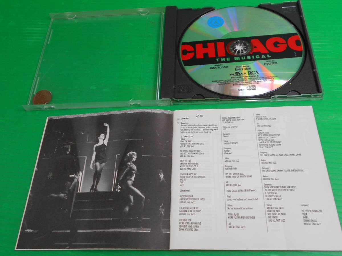 【CD】 『シカゴ　CHICAGO』 ブロードウェイ　オリジナルキャスト盤 オリジナルサウンドトラック_画像4