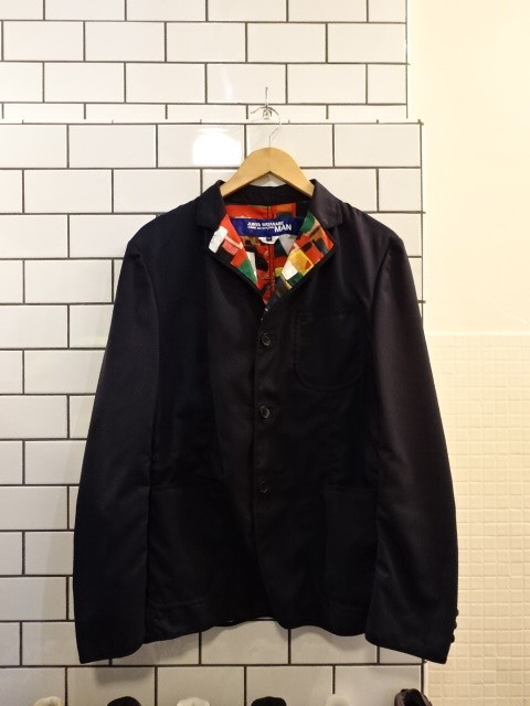 商い 21ss 未使用 ジュンヤワタナベ ギャルソン パッカリング チェック
