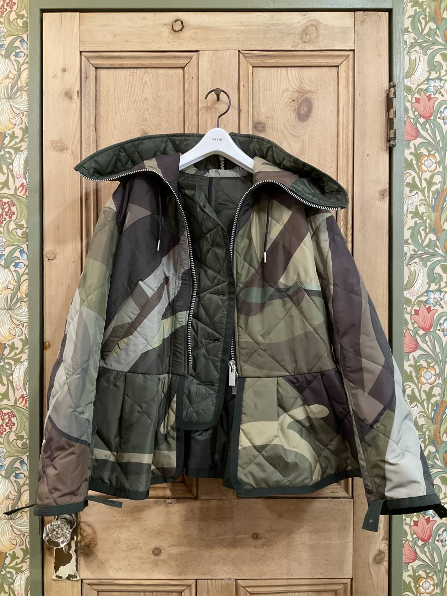 ◎ 2021秋冬定価18万 sacai kaws レイヤードジャケット サカイ カウズ