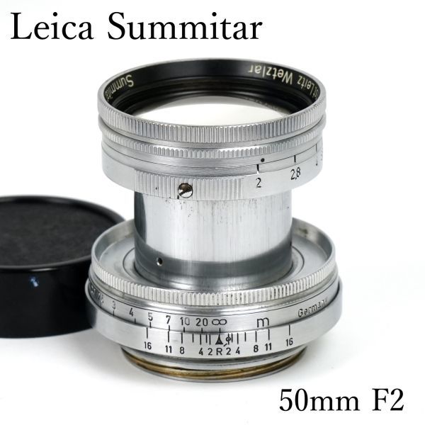 ◇Leica Summitar◇ 50mm F2 ライカ ◎沈胴式 ズミタール ドイツ Leitz