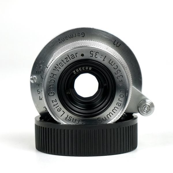 Leica Summaron 35mm F3.5 ライカ ズマロン 純正キャップ ドイツ Leitz ライツ オールドレンズ 単焦点 3.5cm Lマウント