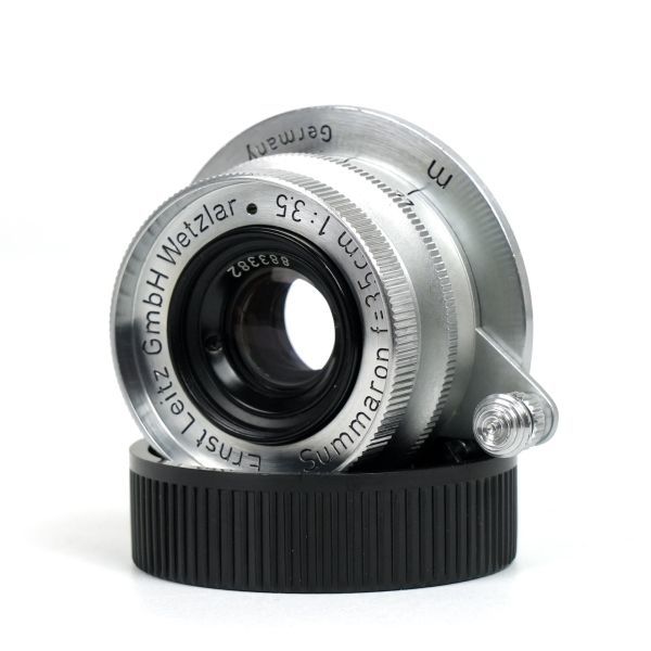 Leica Summaron 35mm F3.5 ライカ ズマロン 純正キャップ ドイツ Leitz ライツ オールドレンズ 単焦点 3.5cm Lマウント