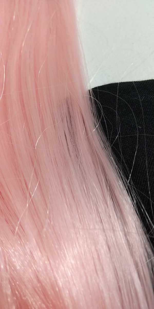  розовый. длинный распорка. полный парик *70cm распорка спина длинный * костюмированная игра парик мода парик * яркий розовый *