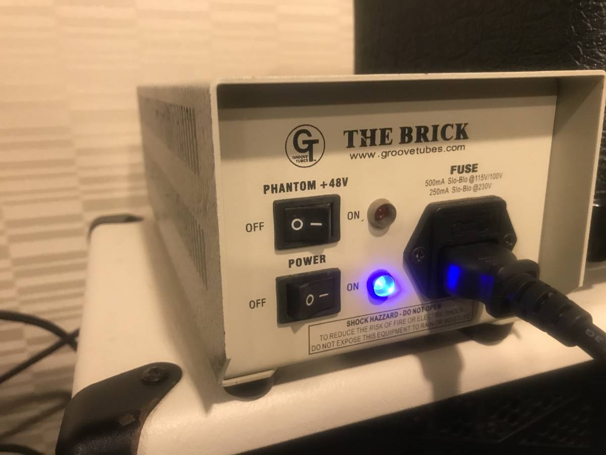 □Groove Tubes The Brick 真空管マイクプリアンプ 【国内正規品 □Groove Tubes The Brick 真空管マイクプリアンプ 【国内正規品