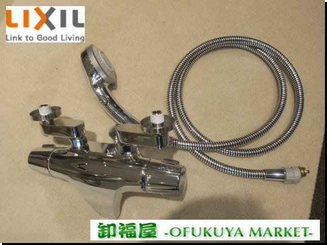 510135#LIXIL ванная вентиль душевой распылитель есть термостат есть душ смеситель для ванны # выставленный товар / Chiba отгрузка / удален товар 