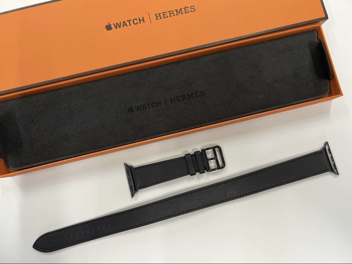 Apple Watch Herms - 40mmケース用ヴォー・スウィフト（黒