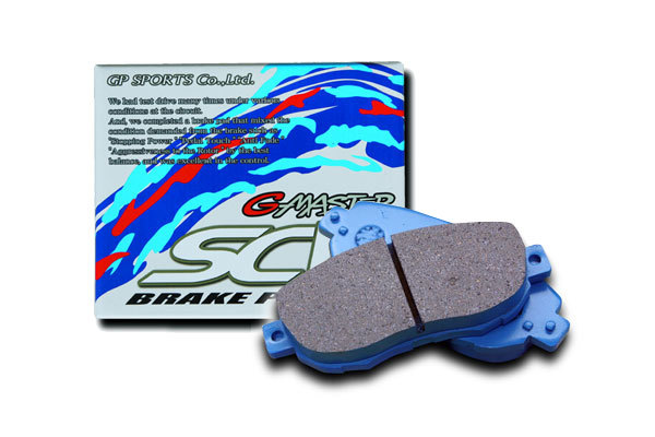 GPスポーツ G-MASTER SCV ブレーキパッド リア用 スターレット EP91 H9.4～H10.12 4E-FE GR066T_画像1