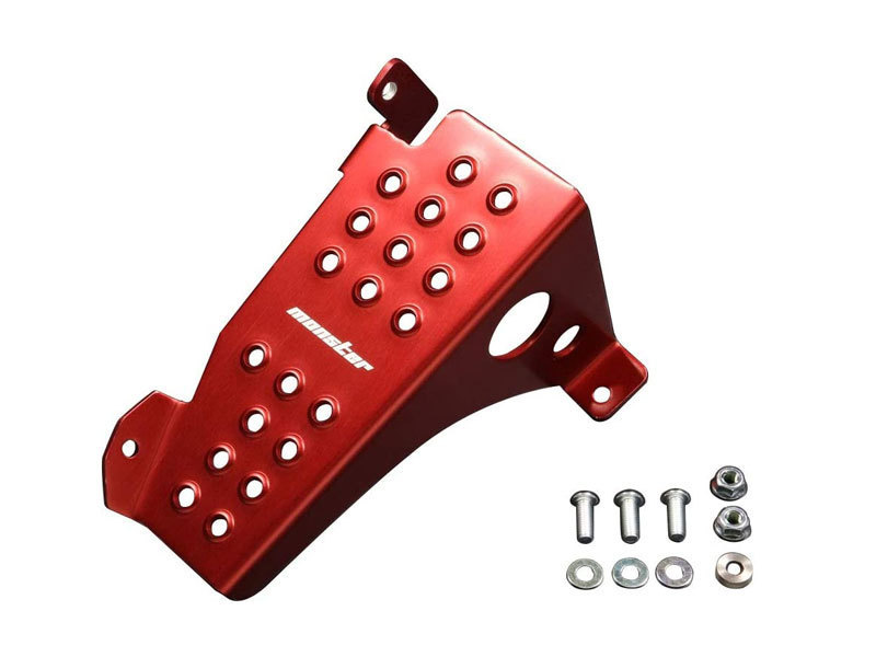 Monster Sport モンスタースポーツ スポーツフットレスト レッドアルマイト アルトバン HA36V 14.12~18.11(1型) 2WD/4WD 5MT