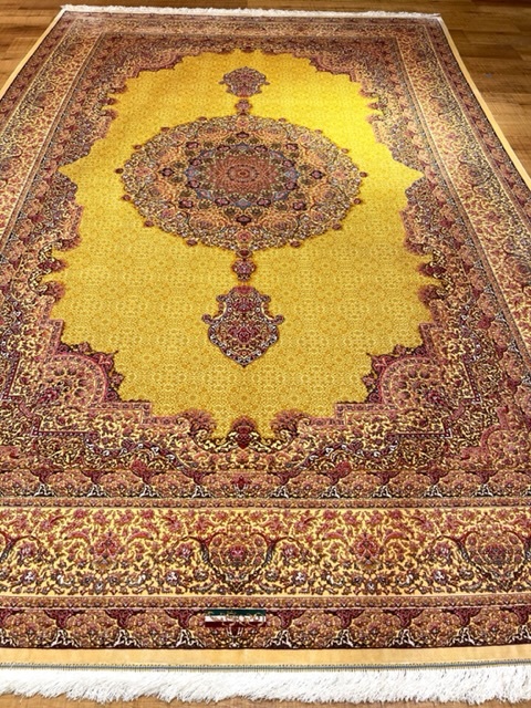 今ならほぼ即納！ 世界最高密度万ノット ペルシャ絨毯・最高級