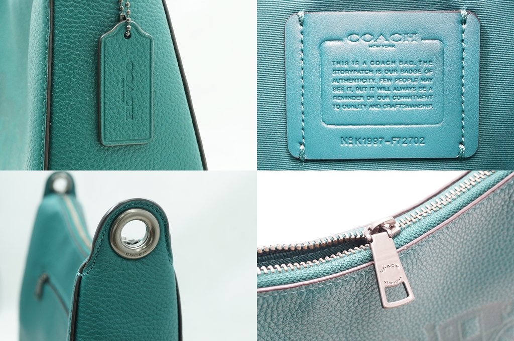 美品✨コーチ COACH ショルダーバッグ ホースアンドキャリッジ F72702