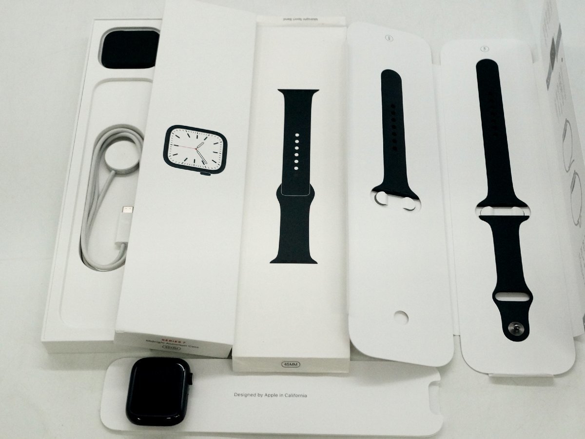☆ 【美品/初期化済】Apple Watch Series 7 GPS+Cellularモデル 45mm