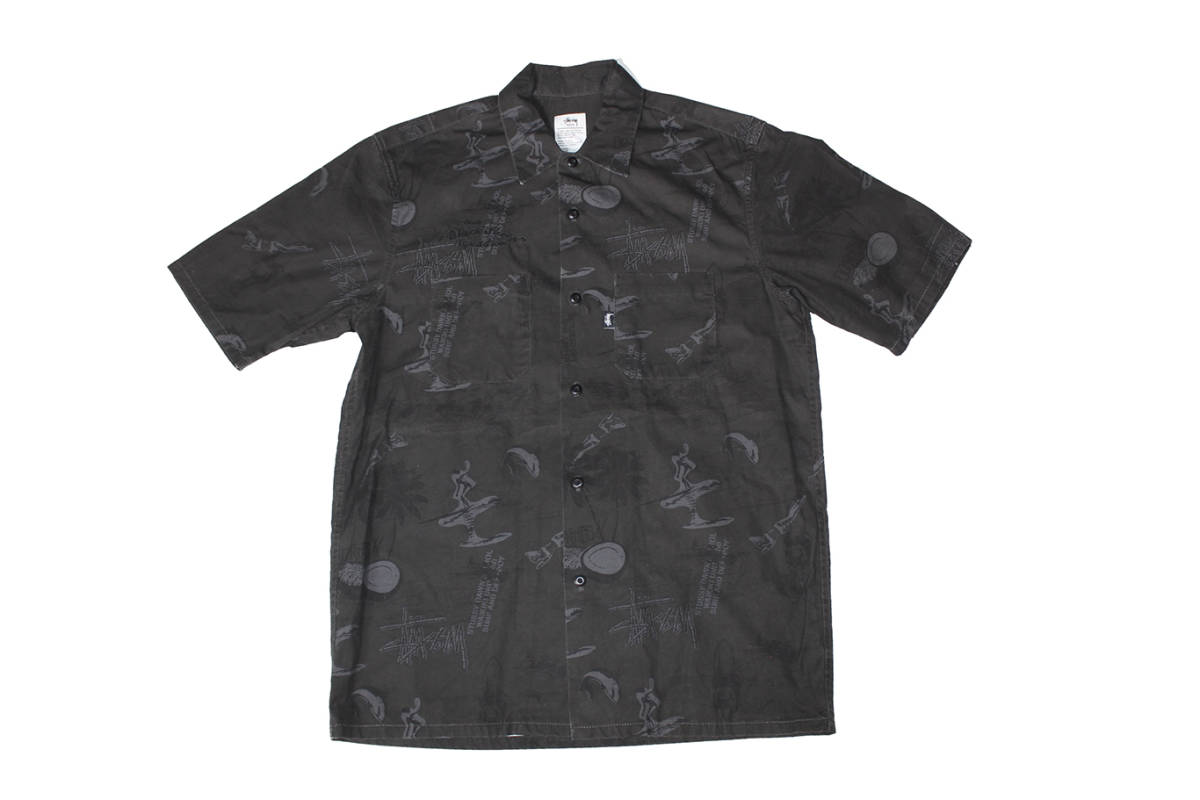 STUSSY SHIRT SIZE L Stussy рубашка с коротким рукавом 