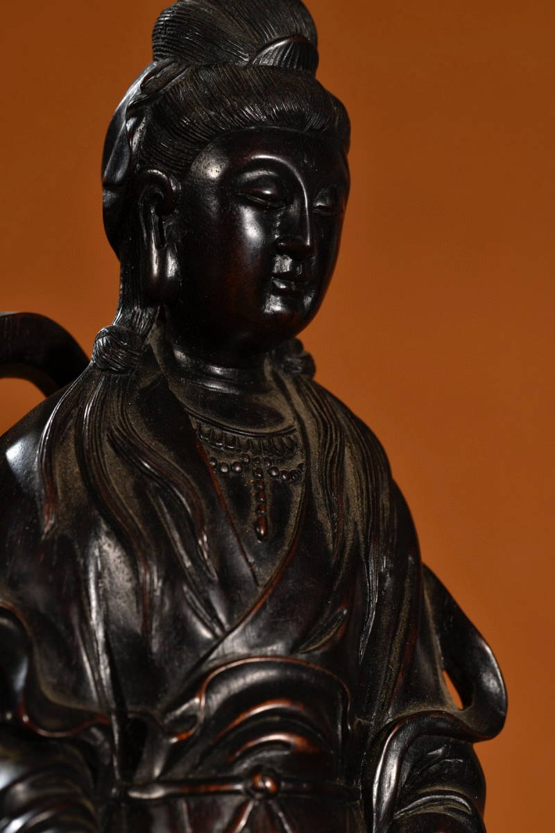 驚きの安さ 明神 極上珍品 中国 清時代 料器彫 山水瓶 手彫り 置物