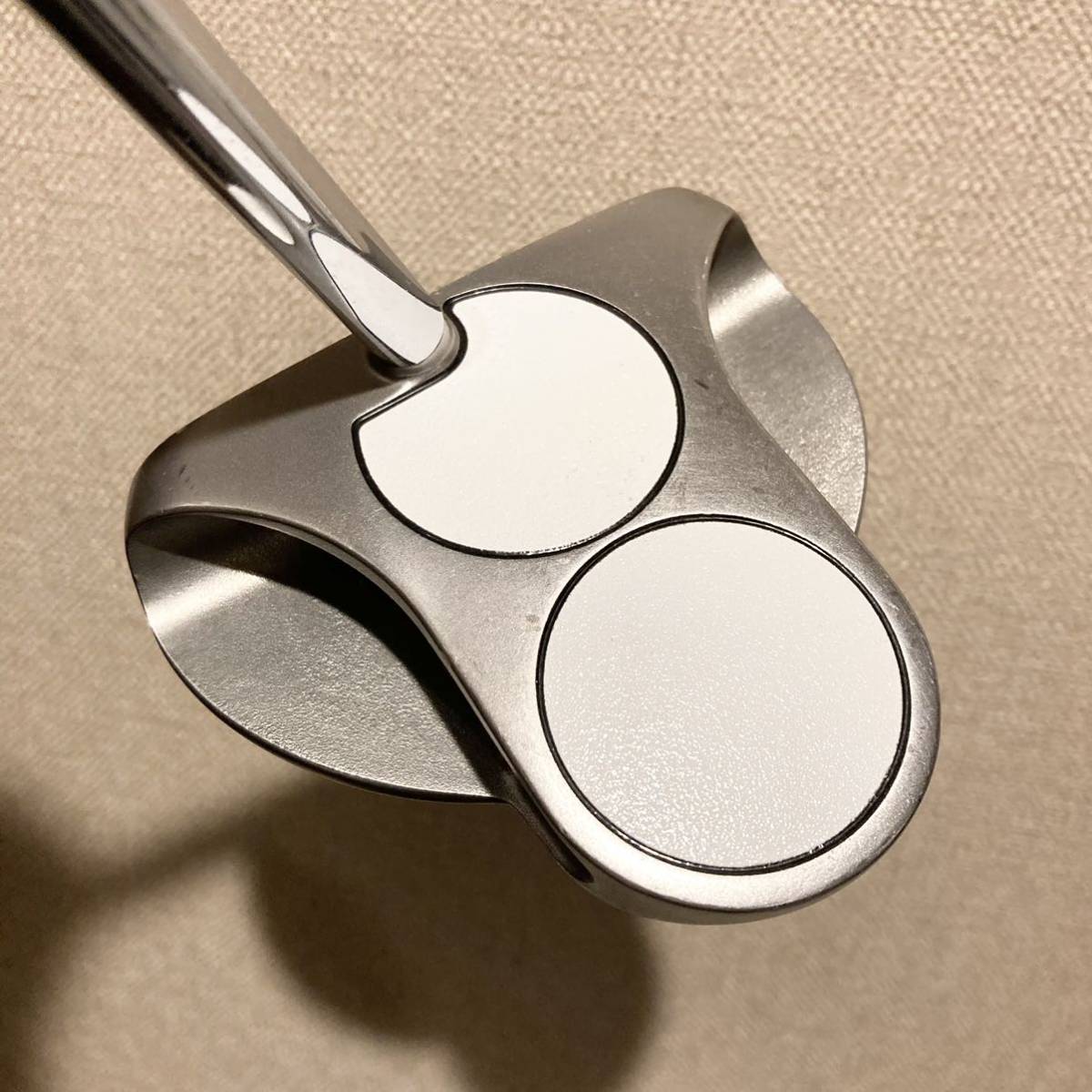 希少 名器 初代】オデッセイ ホワイトホット 2ボール センターシャフト
