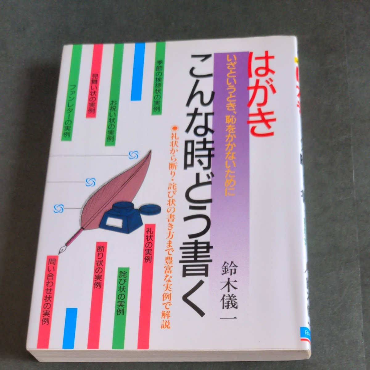 いざというとき、恥をかかないために「はがきこんな時どう書く」・礼状から断り、詫び状の書き方まで豊富な実例で解説