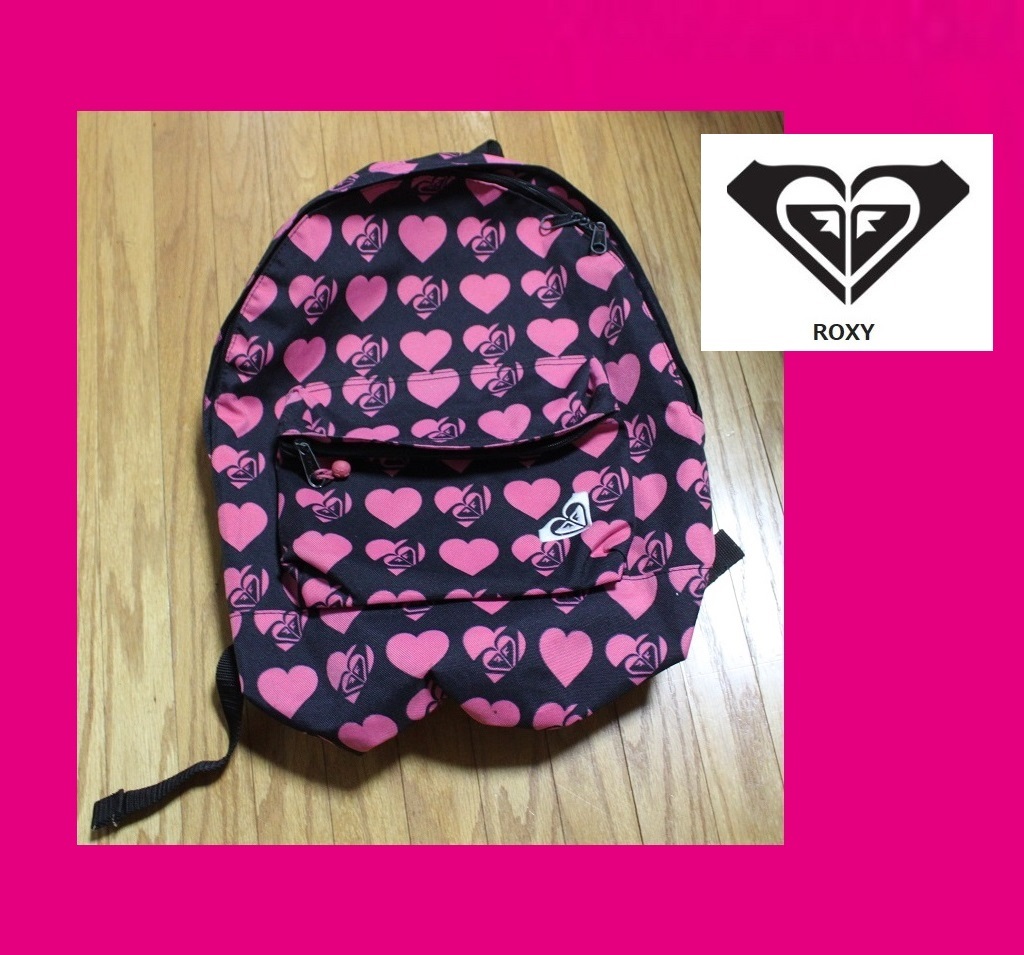 Paypayフリマ ロキシー Roxy ピンクハート リュック バックパック Paypayフリマ ロキシー Roxy ピンクハート リュック バックパック