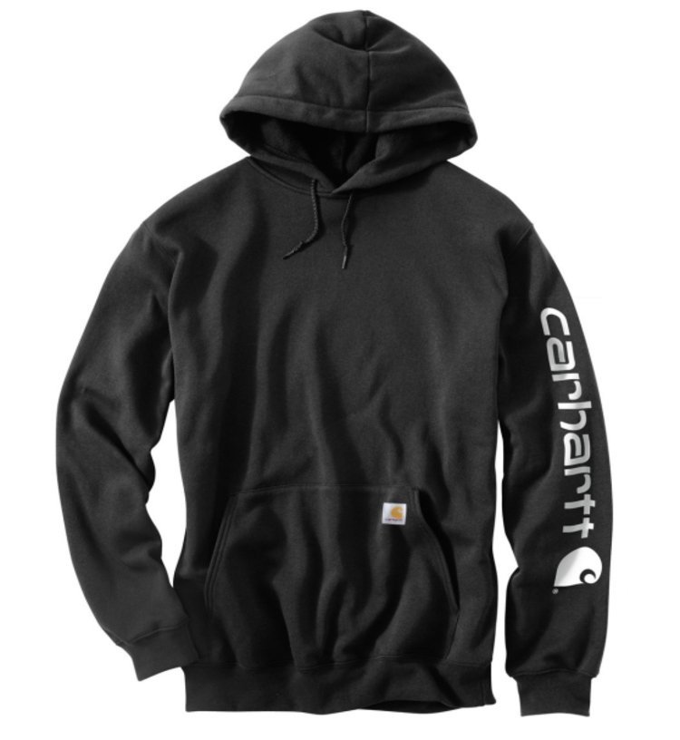 専門ショップ 即決!carhartt カーハート スウェットパーカー M BLACK
