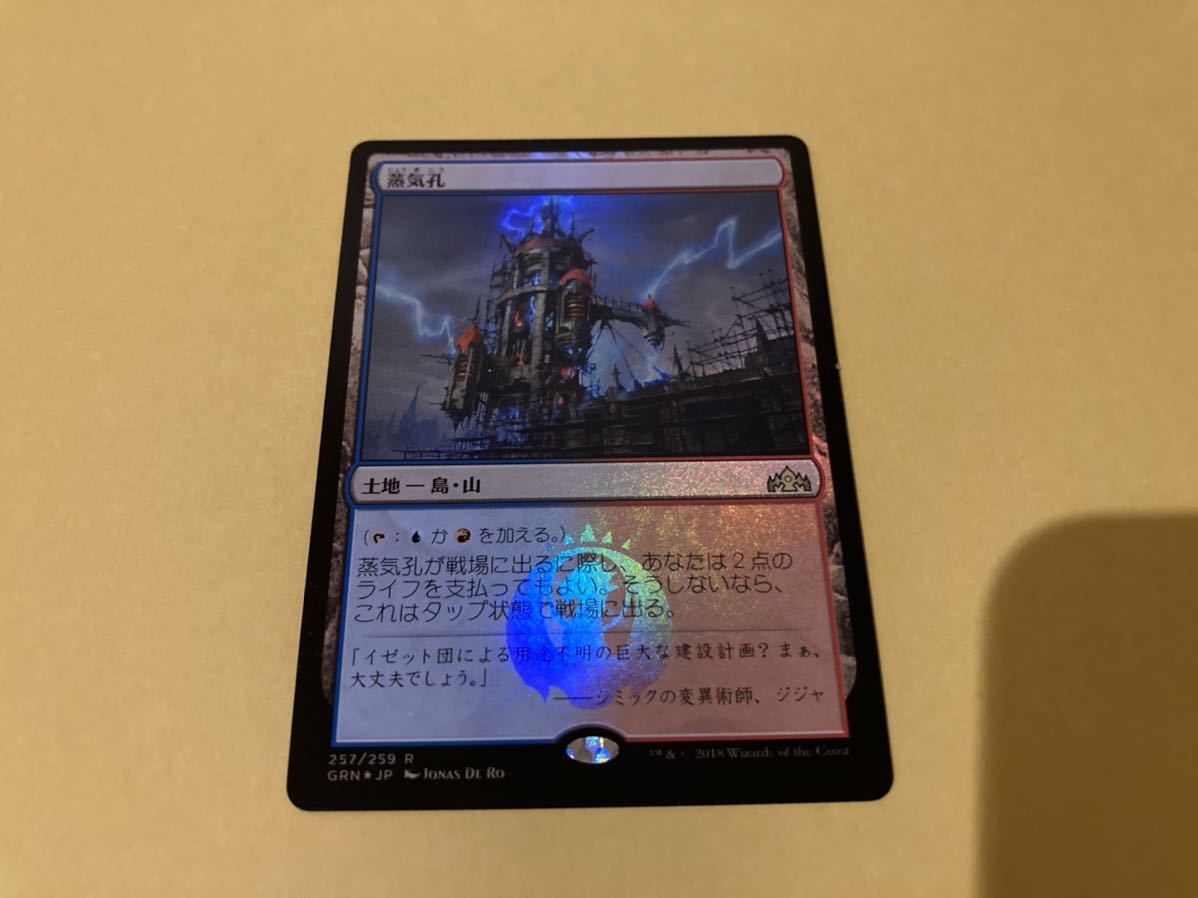 Yahoo!オークション - MTG Foil 蒸気孔/Steam Vents GRN