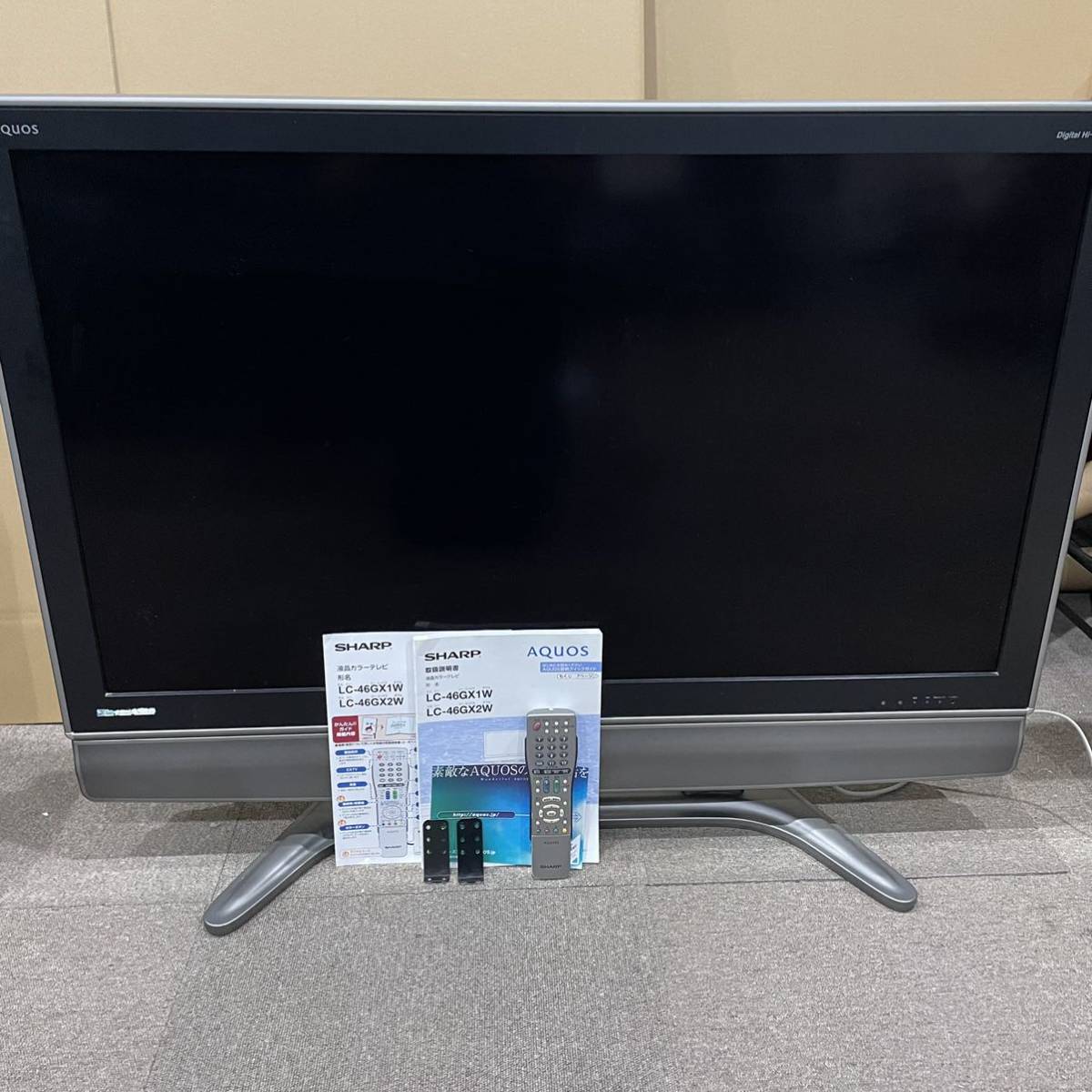 ヤフオク! - 【1円スタート】SHARP シャープ LC-46GX1W