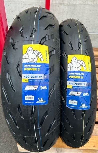 新品 ミシュラン パワー5 2022年製 120/70 ZR17 2022年製 180/55 ZR17