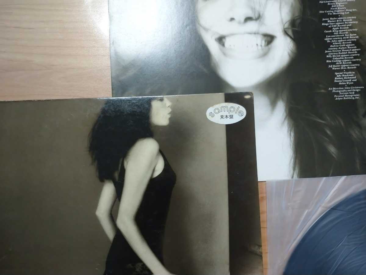 ★Carly Simon カーリー・サイモン★Playing Possum 人生はいたずら★見本盤★歌詞カード汚れあり★LPレコード★中古品★SAMPLE★PROMO_画像3