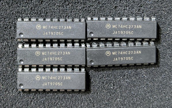 IC Motorola MC74HC273AN 5個セット_商品外観