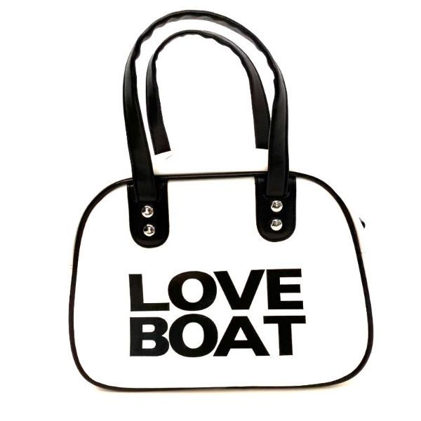 ラブボート LOVEBOAT ミニボストン ショルダーバッグ WH 鞄 ホワイト_画像1