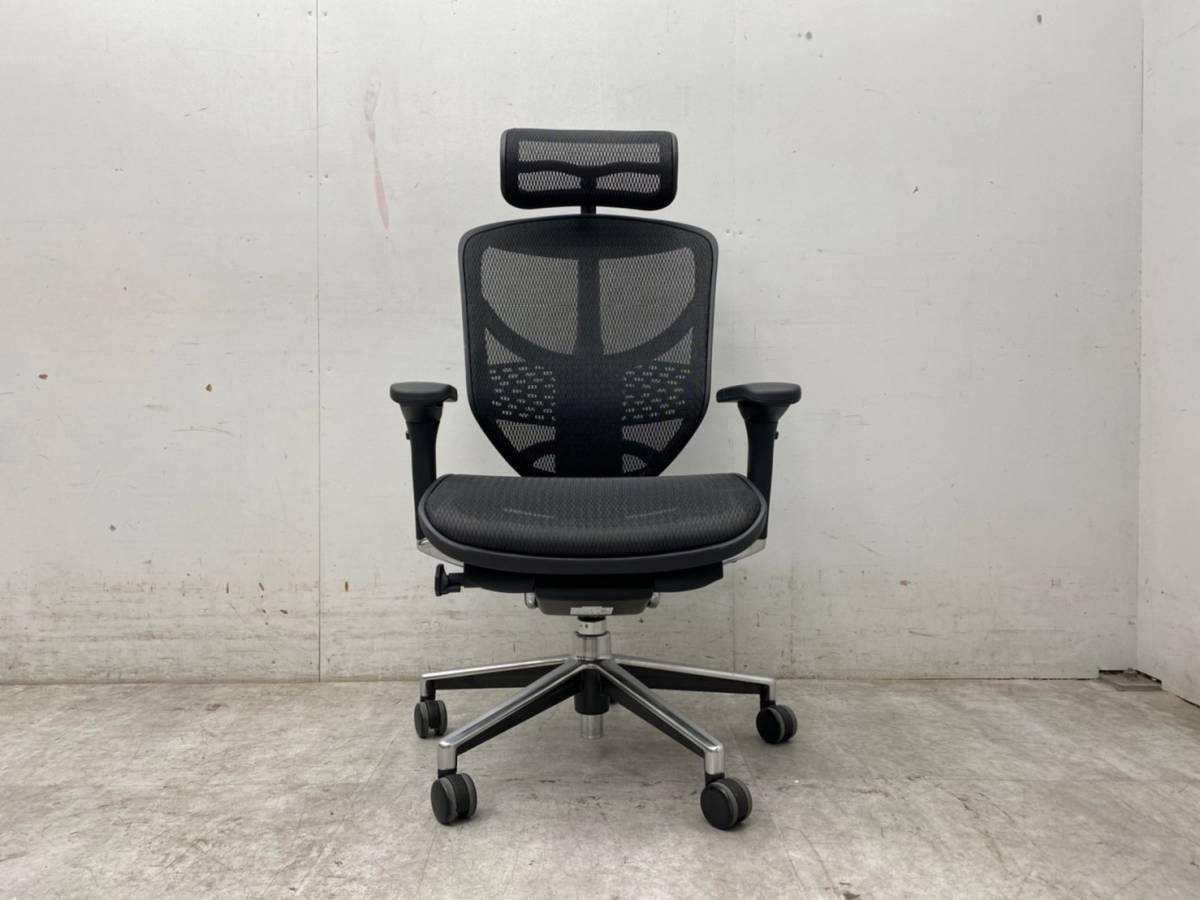 R1258☆美品☆エルゴヒューマン☆エンジョイ☆ヘッドレスト付き