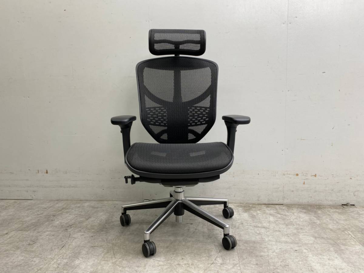 R1252☆美品☆エルゴヒューマン☆エンジョイ☆ヘッドレスト付き
