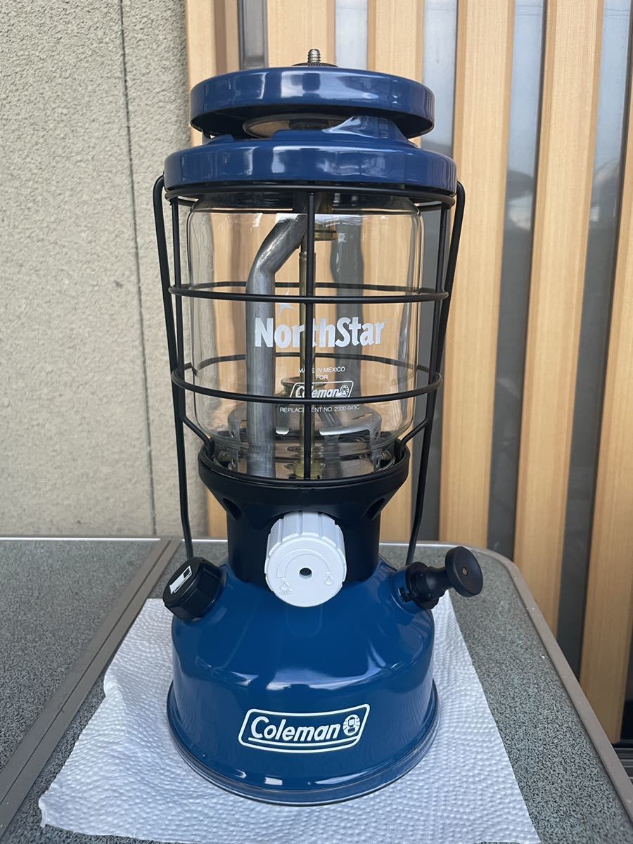 コールマン ランタン ノーススター 2000 カスタマイズ ブルー-