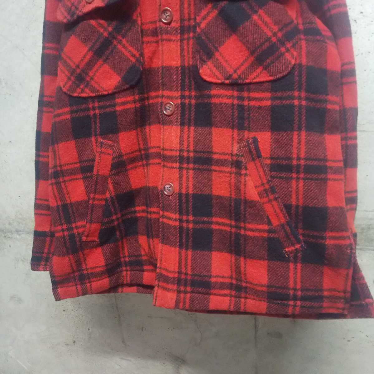 70s BIG JOHN / ビッグジョン CPOシャツ ウールシャツ ウール 70s BIG JOHN / ビッグジョン CPOシャツ ウールシャツ ウール