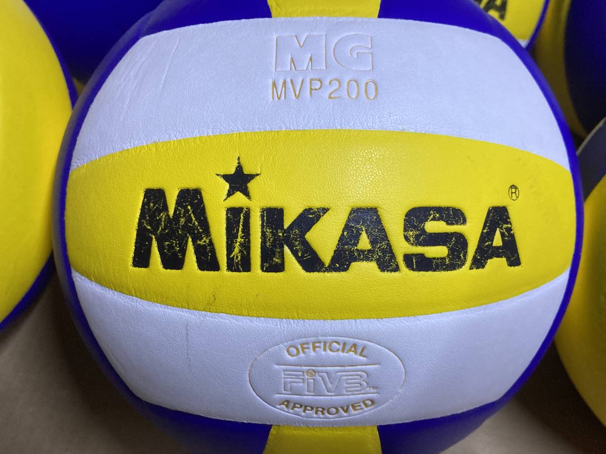 MIKASA / ミカサ バレーボール 国際公認球 検定５号球 一般 大学 高校用 MVP200 ６球セット(ボール)｜売買されたオークション情報、yahooの商品情報をアーカイブ公開  - オークファン（aucfan.com）