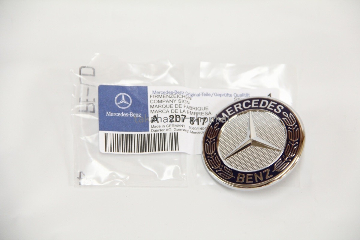 * Mercedes Benz оригинальный ( темно синий ) капот эмблема R230 W163 W164 W166 W251