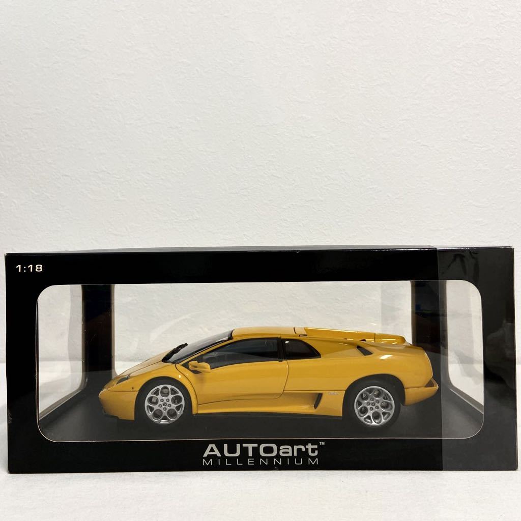 AUTOart 1/18 Lamborghini Diablo 6.0 Yellow オートアート