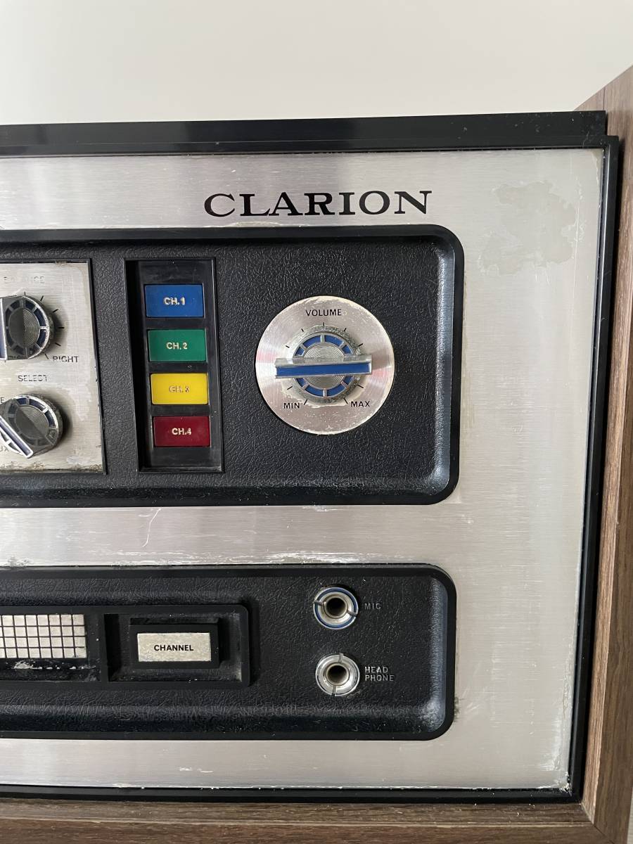 CLARION クラリオン HA-202B 8トラック 8トラ プレーヤー ビンテージ