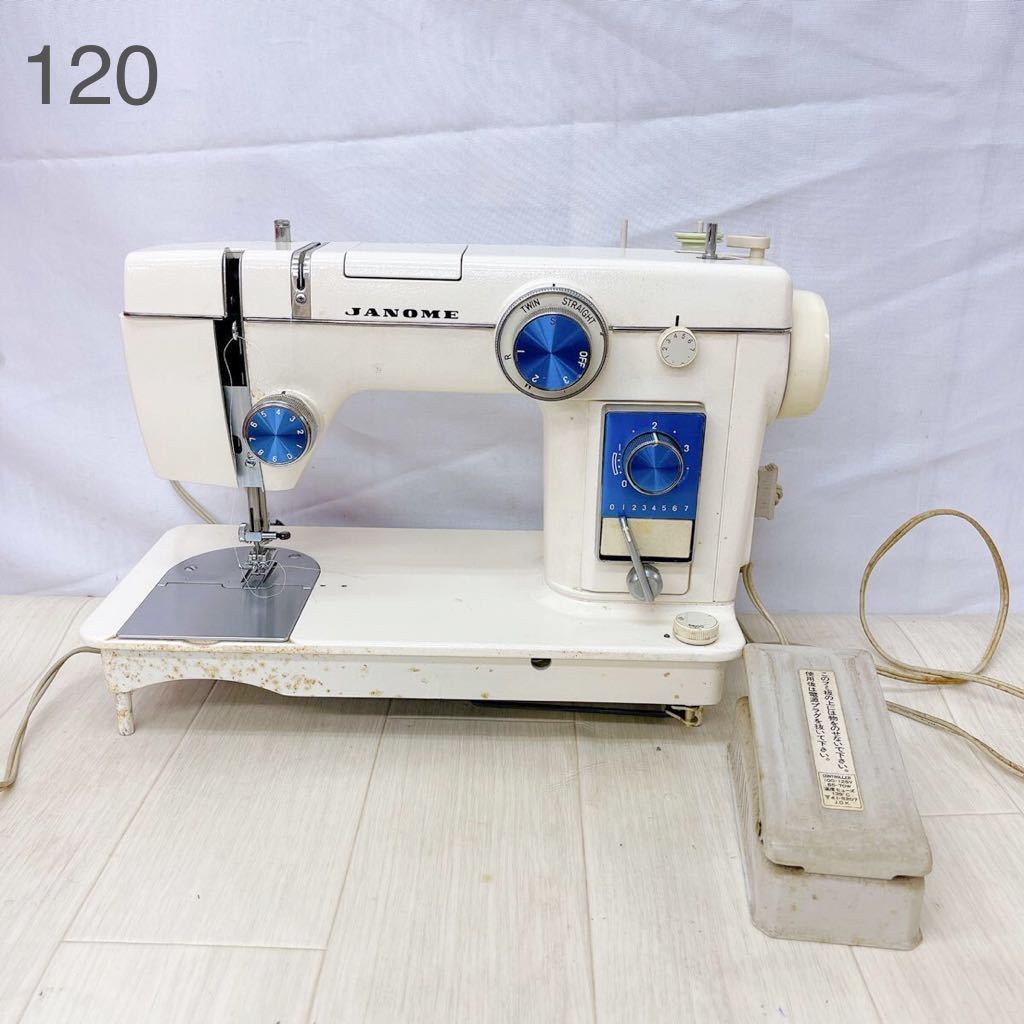 ジャノメ JANOME 804 ジャンク品 トピアレーヌ ミシン - library