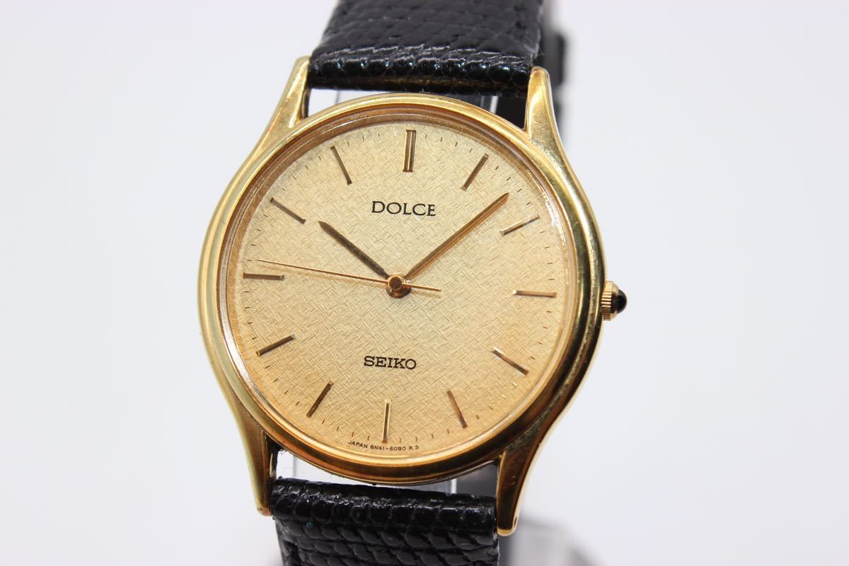 稼働品/SEIKO DOLCE cal.8J42 セイコー ドルチェ 日本製-