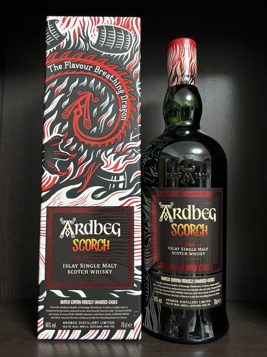 未開封】アードベッグ スコーチ ARdbeg SCORCH シングルモルトスコッチウイスキー 700ml 46%