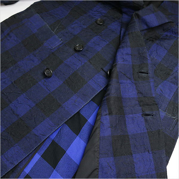 JOHN LAWRENCE SULLIVAN ブロックチェックダブルブレスト JOHN LAWRENCE SULLIVAN ブロックチェックダブルブレスト