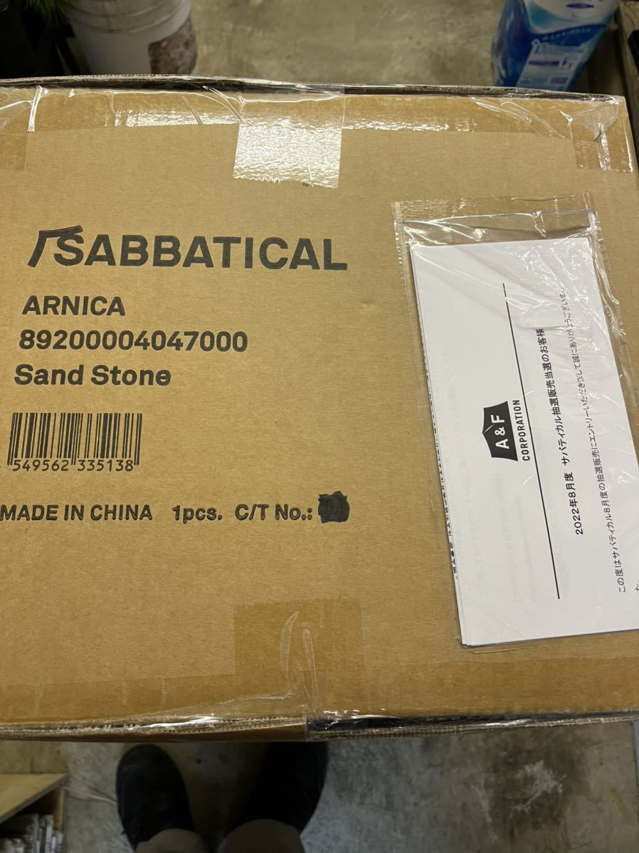 新品未使用】SABBATICAL ARNICA サバティカル アルニカ