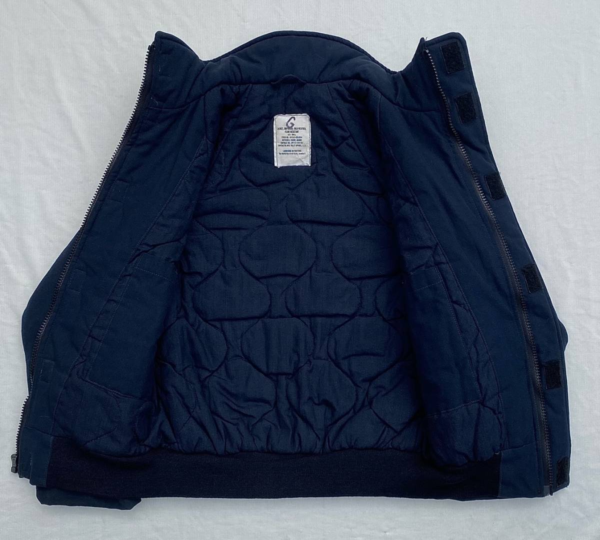 米軍 実物 US NAVY USN シップボード ジャケット SMALL ステンシル
