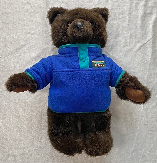 L.L. Bean　エルエルビーン　 L.L. Bear エルエルベア　 フリース　ウエストポーチ　LL BEAN　ぬいぐるみ　くま ベア　_画像3